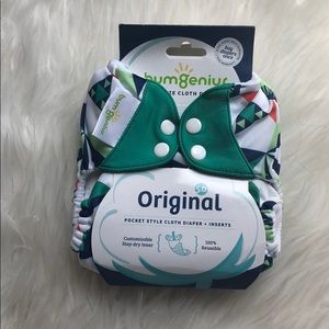 NWT BumGenius 5.0 Pocket Style Diaper